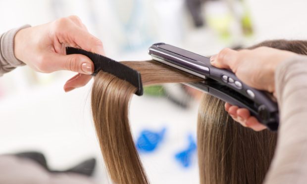 1 4 2 Hair keratin treatment