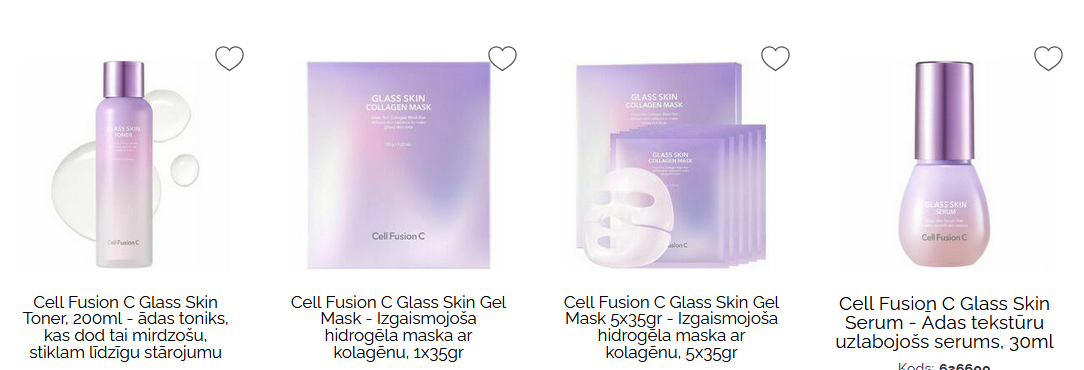 Galss skin line alor