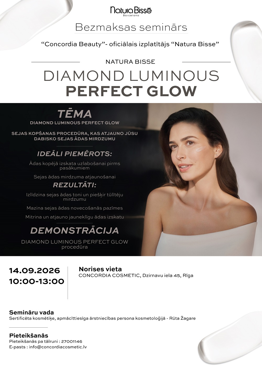 14 09 2026 seminars natura bisse DIAMOND LUMINOUS PERFECT GLOW