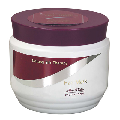 Mon Platin Hair Mask Natural Silk Therapy 500ml the glamour shop 2  33420.1453225916.1280.1280