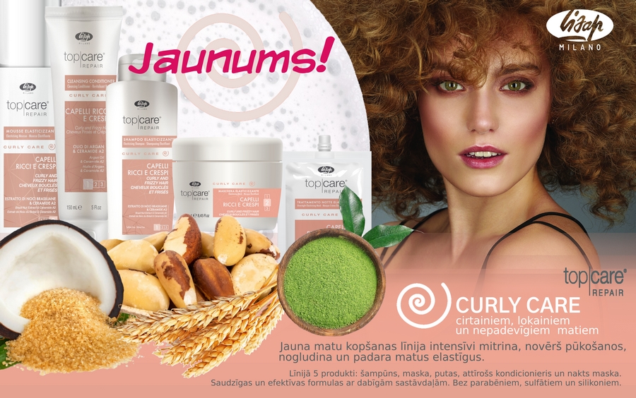 Top Care CURLY baneris JAUNUMS