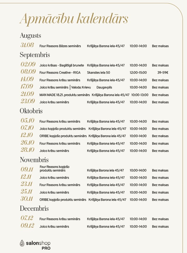 salonshop seminari 2