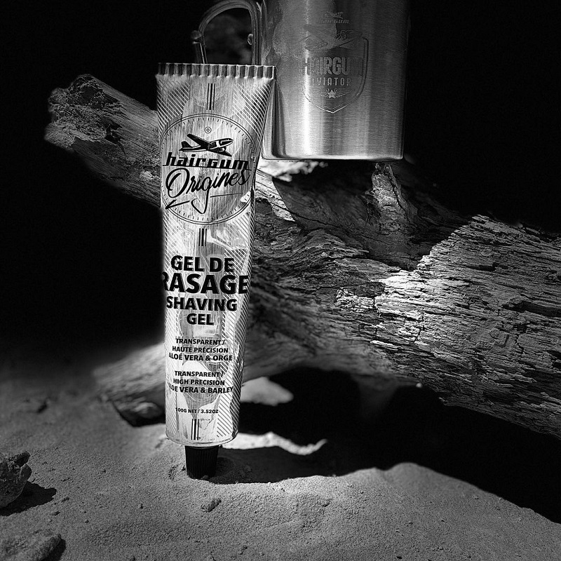 TRANSPARENT SHAVING GEL