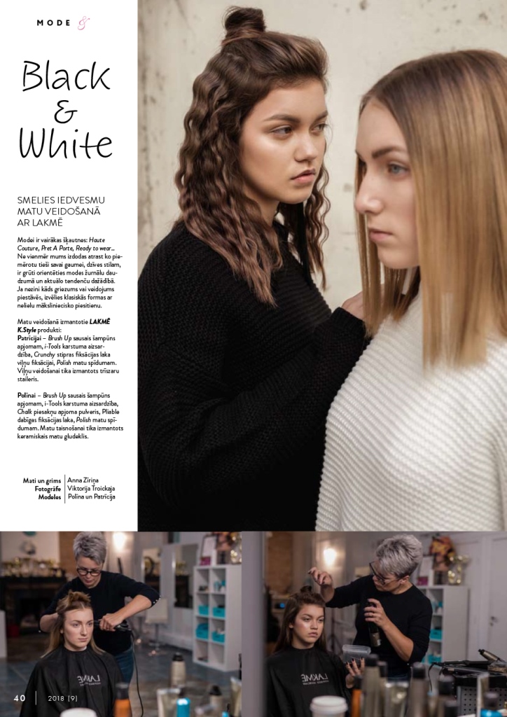 Zarina ar Lakme BLACK WHITE