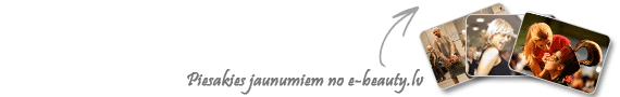 e-beauty Piesakies jaunumiem!