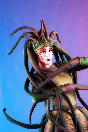 Zanda Liepa-Laure (GA – Studio) - kreatīvais meikaps/juniori – 3. vieta foto: Edgars Pohevičs; modele: Dita Ozoliņa; treneri: Gita Abramčika Una Bernatoviča