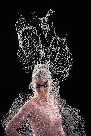 Paula Beijere (GA – Studio) - kreatīvais meikaps/juniori – 3. vieta foto: Valters Pelns; modele: Inga Āboliņa; treneri: Gita Abramčika, Una Bernatoviča