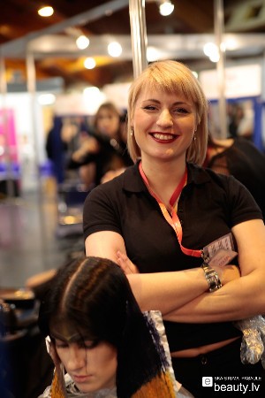 Diāna Suhova. Piedalījās kategorijā «Color Vision» Trend Vision Award