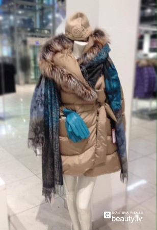 Tēlu var viegli izmainīt, uzsviežot šalli.