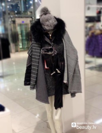 Tēlu var viegli izmainīt, uzsviežot šalli.