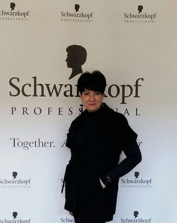 Schwarzkopf Professional trenere Latvijā Katrīna Vavilova